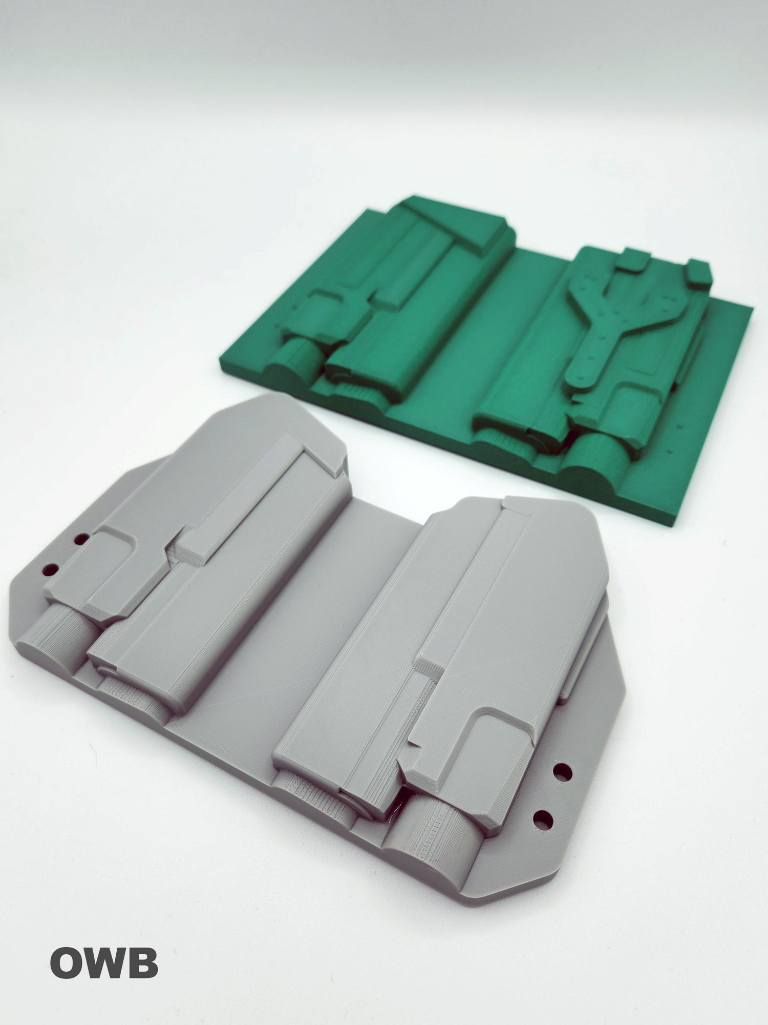 Split Molds for holsters