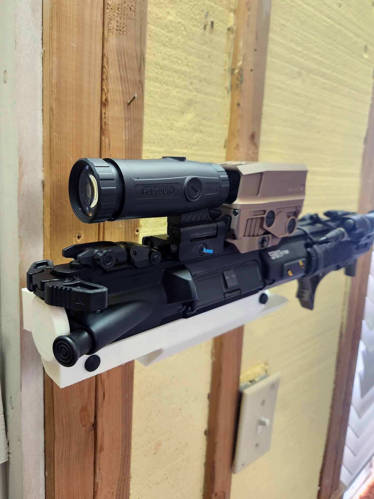 Floating AR Upper Reciever Wall Mount - Vertical/Horizontal Display